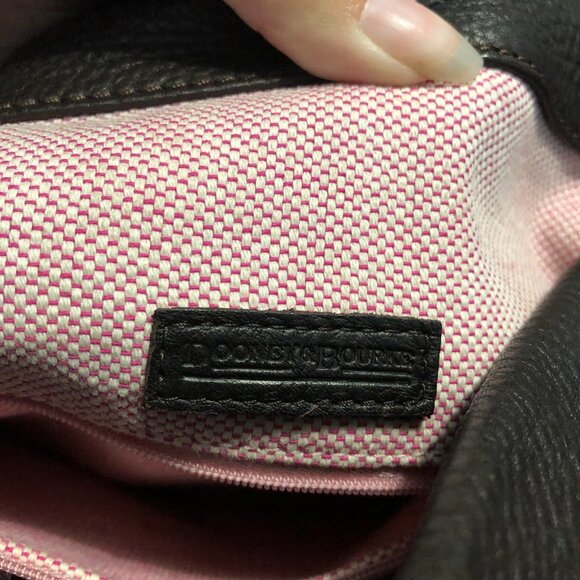 Vintage Dooney & Bourke Annalisa Lock Shoulder Sac Hobo Bag - Picture 4 of 9